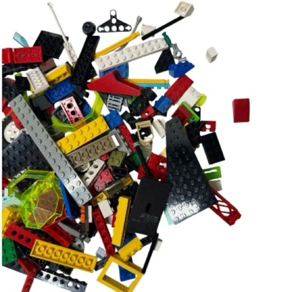 Lego Miscellaneous Pieces. About a Half Pound.